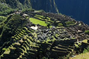 Machu Picchu urban farming terraces